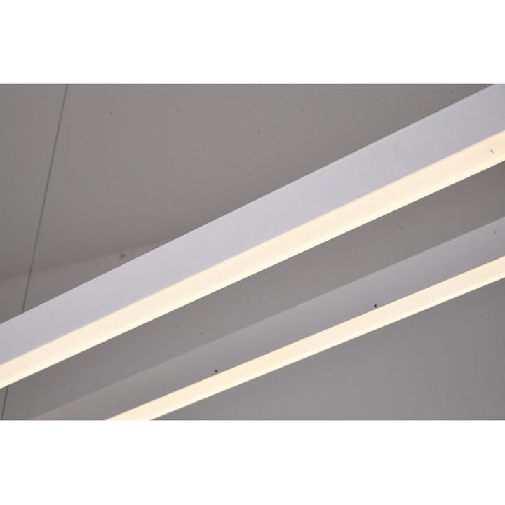 Framed LED Chandelier with Acrylic Diffuser by Bethel - view 18
