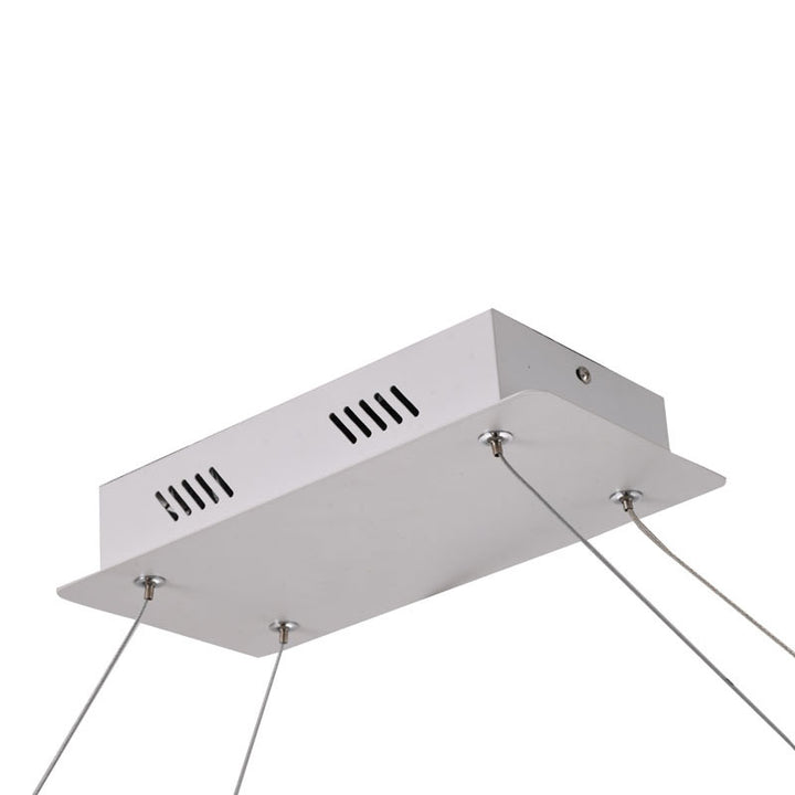 Framed LED Chandelier with Acrylic Diffuser by Bethel - view 19