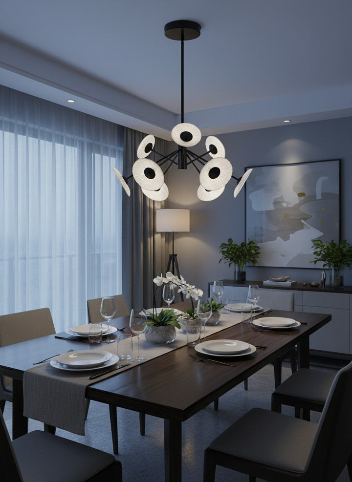 Oriana 72W Chandelier by Dainolite - view 4
