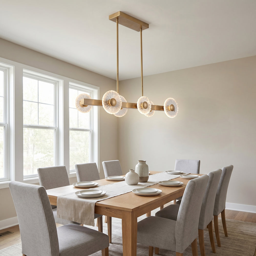 Oriana 48W 5CCT Horizontal Pendant by Dainolite - view 2