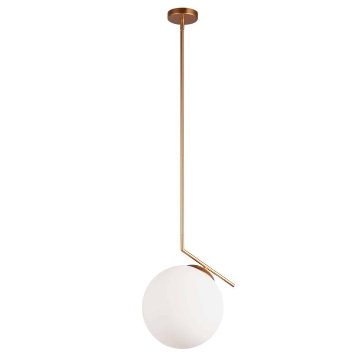 Orion 1 Light Incandescent Pendant in Gold by Dainolite