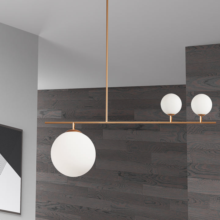 Orion 3 Light Incandescent Pendant by Dainolite - view 3