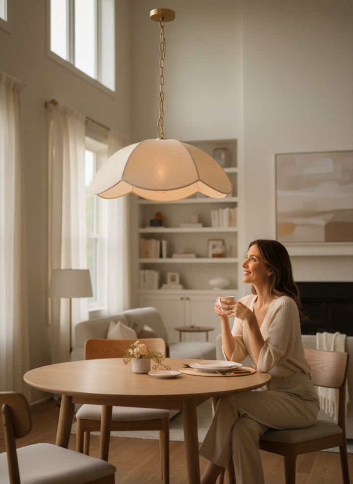 Ottilia 1 Light Pendant by Dainolite - view 2