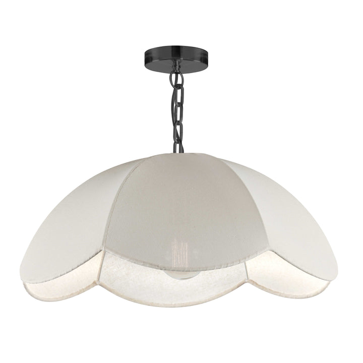 Ottilia 1 Light Pendant in Matte Black by Dainolite