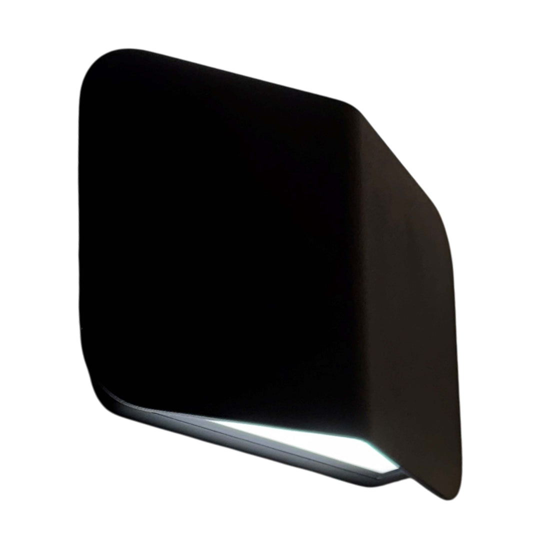 Olivia 12W 3CCT Outdoor Wall Sconce in Matte Black by Dainolite