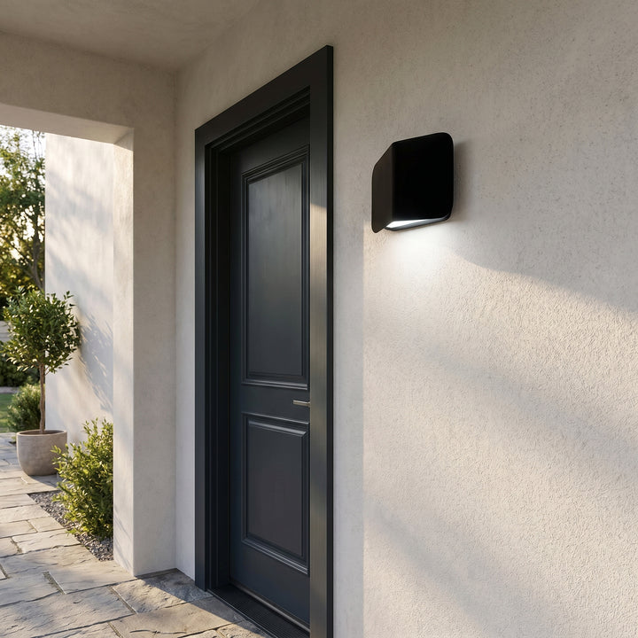Olivia 12W 3CCT Outdoor Wall Sconce by Dainolite - view 2