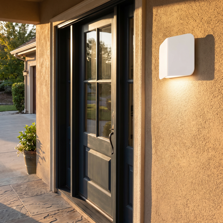 Olivia 12W 3CCT Outdoor Wall Sconce by Dainolite - view 4