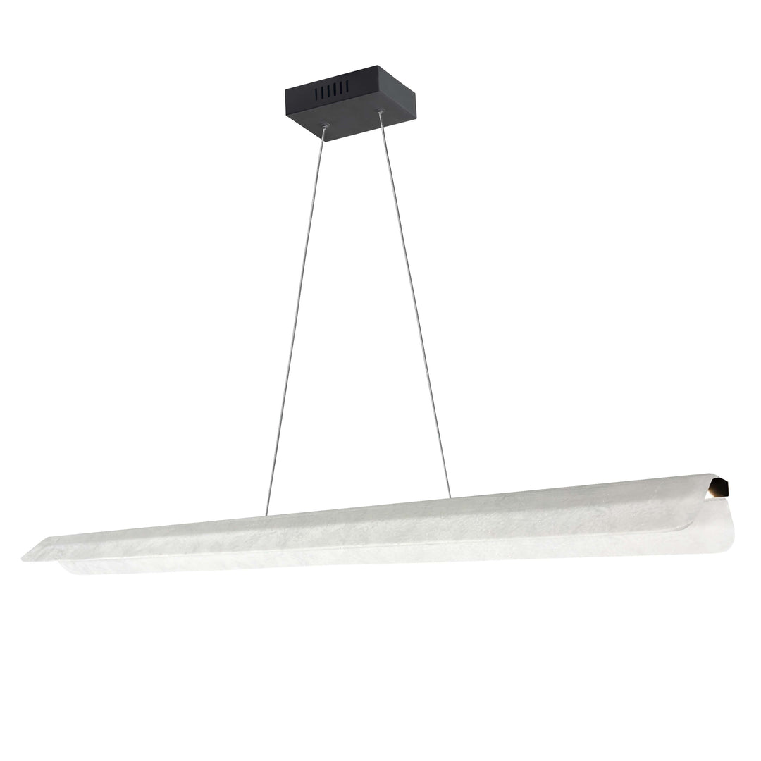 Ozanna 30W Horizontal Pendant in Matte Black by Dainolite