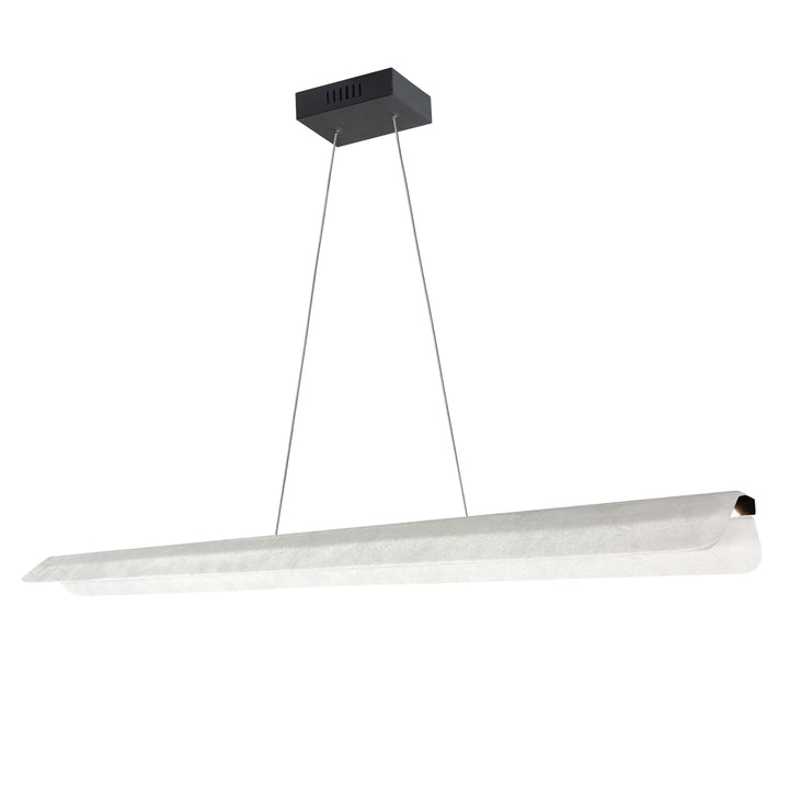 Ozanna 30W Horizontal Pendant in Matte Black by Dainolite