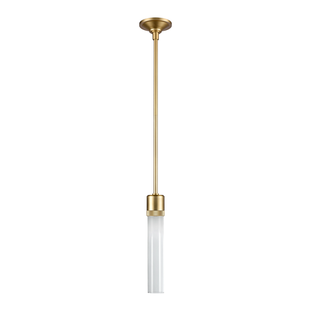 Zigrina Diamond Knurled LED Glass Pendant by Zeev - view 8