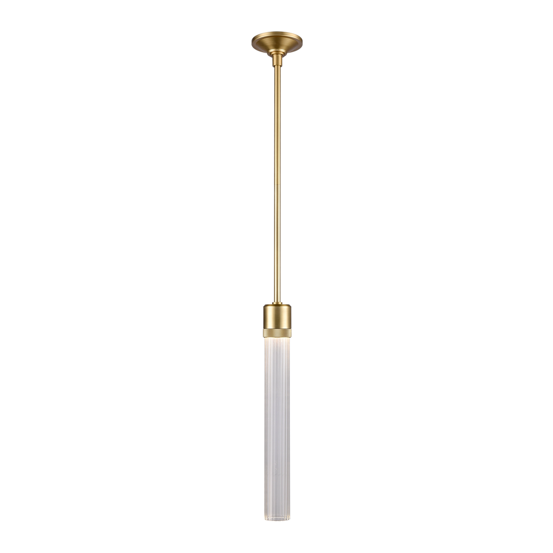 Zigrina Diamond Knurled LED Glass Pendant by Zeev - view 22