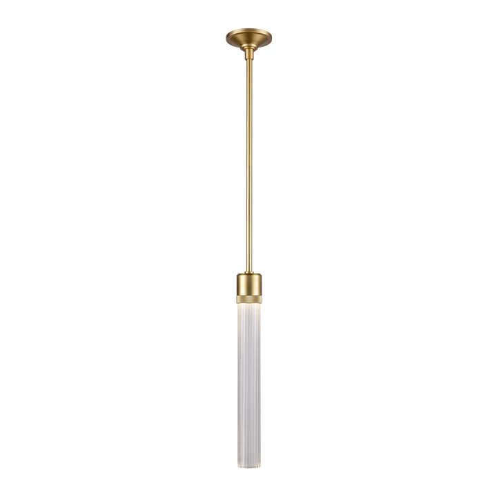 Zigrina Diamond Knurled LED Glass Pendant by Zeev - view 22