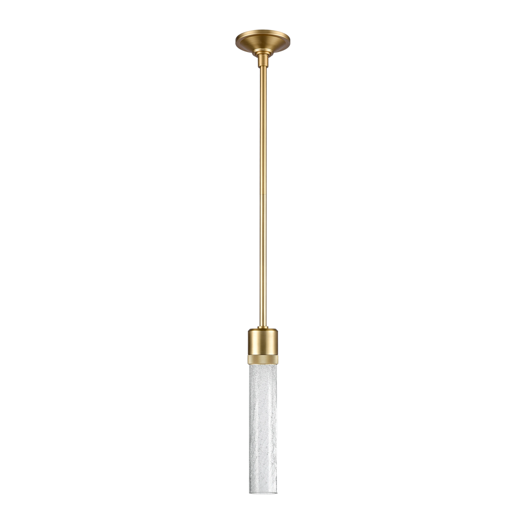 Zigrina Diamond Knurled LED Glass Pendant by Zeev - view 2