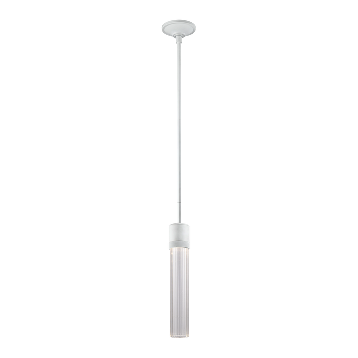 Zigrina Diamond Knurled LED Glass Pendant by Zeev - view 44