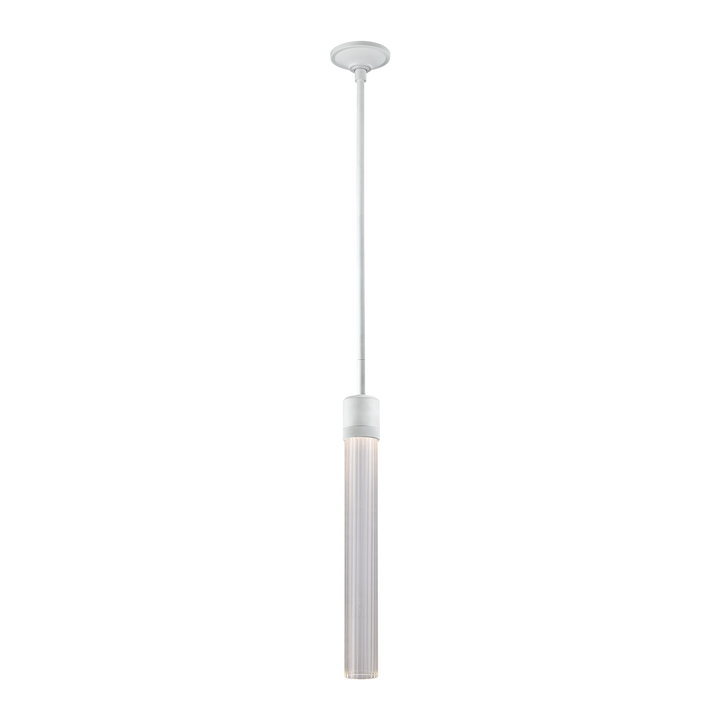 Zigrina Diamond Knurled LED Glass Pendant by Zeev - view 50