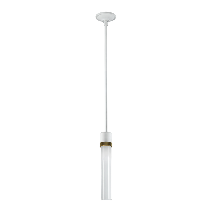 Zigrina Diamond Knurled LED Glass Pendant by Zeev - view 29