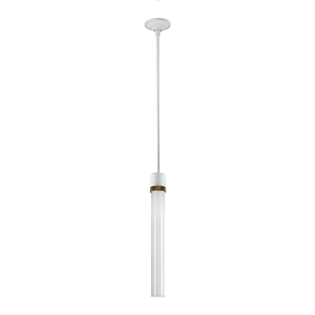Zigrina Diamond Knurled LED Glass Pendant by Zeev - view 35