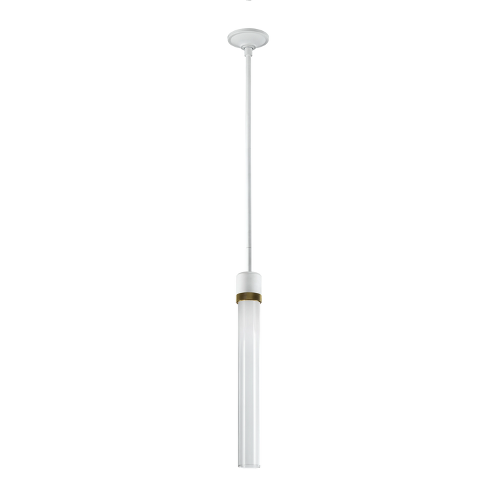 Zigrina Diamond Knurled LED Glass Pendant by Zeev - view 35