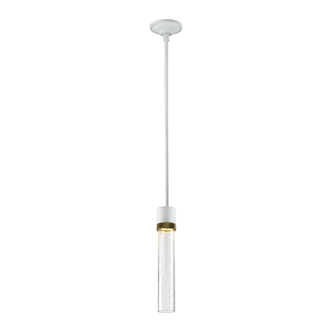 Zigrina Diamond Knurled LED Glass Pendant by Zeev - view 25