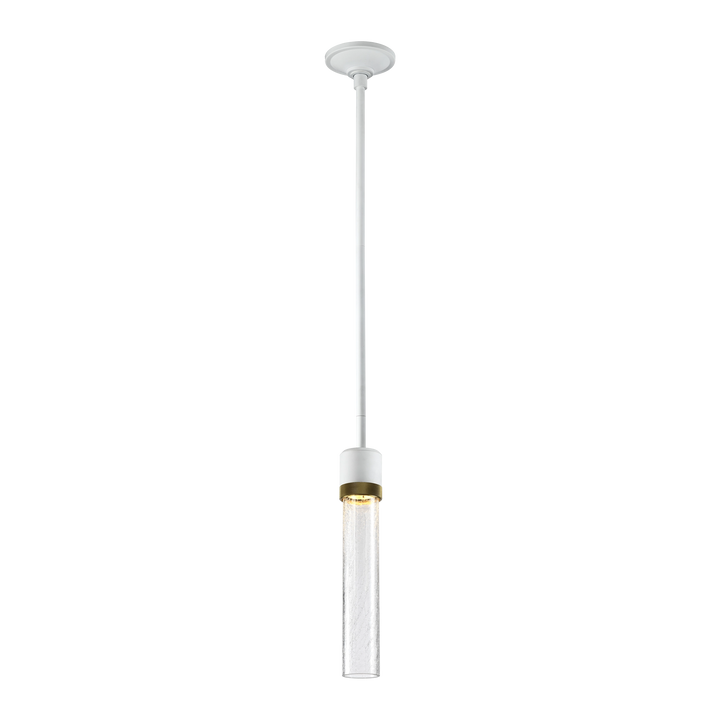Zigrina Diamond Knurled LED Glass Pendant by Zeev - view 25
