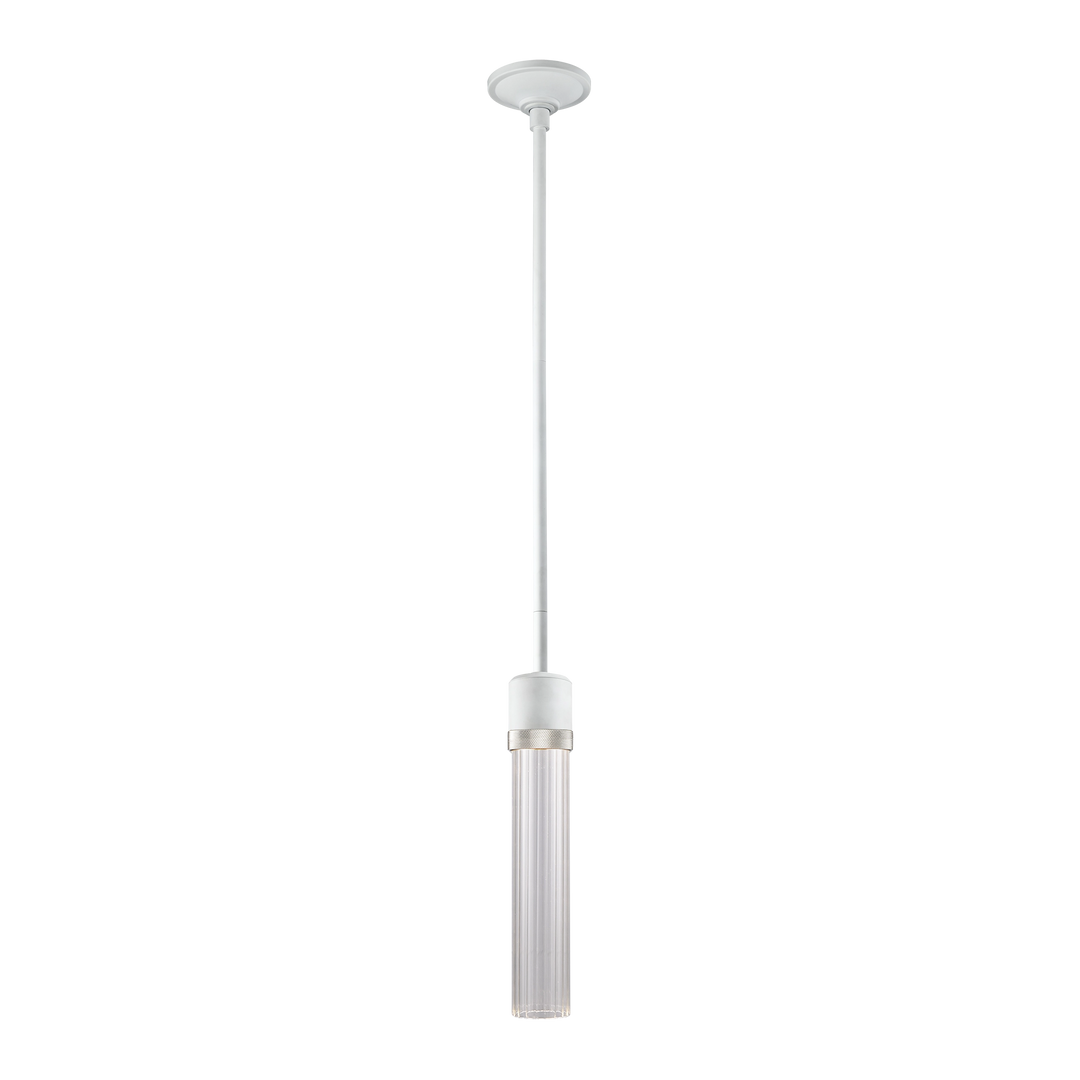 Zigrina Diamond Knurled LED Glass Pendant by Zeev - view 57