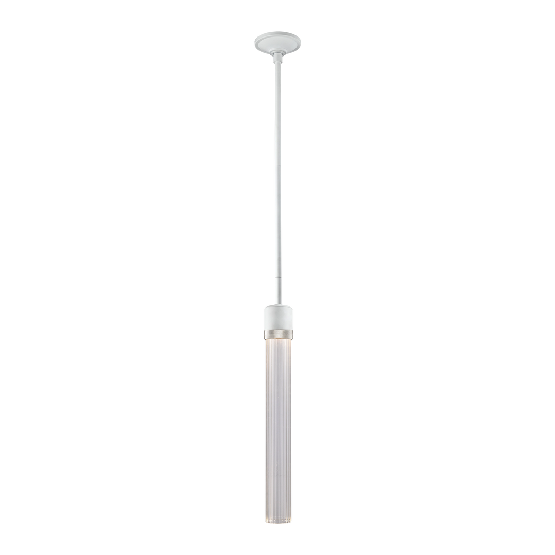 Zigrina Diamond Knurled LED Glass Pendant by Zeev - view 63