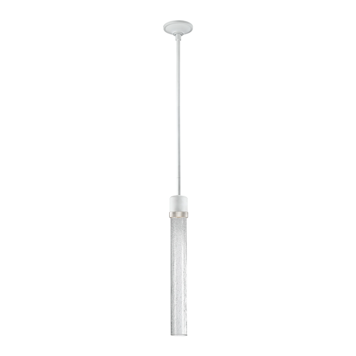 Zigrina Diamond Knurled LED Glass Pendant by Zeev - view 59