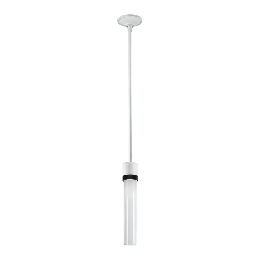 Zigrina Diamond Knurled LED Glass Pendant by Zeev - view 68