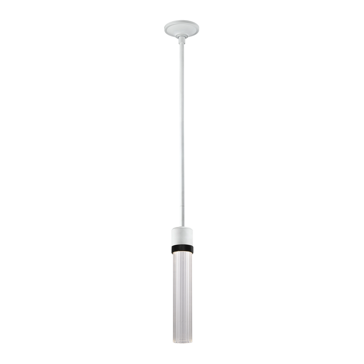 Zigrina Diamond Knurled LED Glass Pendant by Zeev - view 70