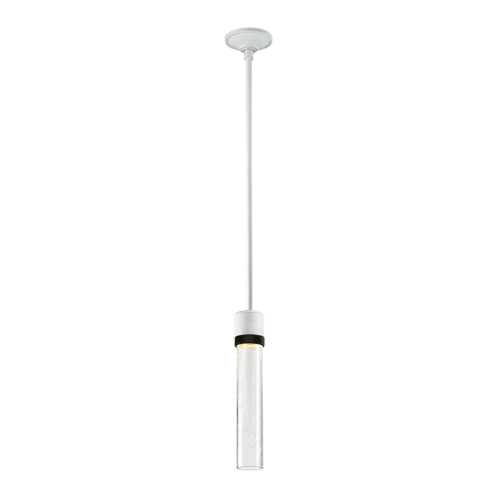 Zigrina Diamond Knurled LED Glass Pendant by Zeev - view 65