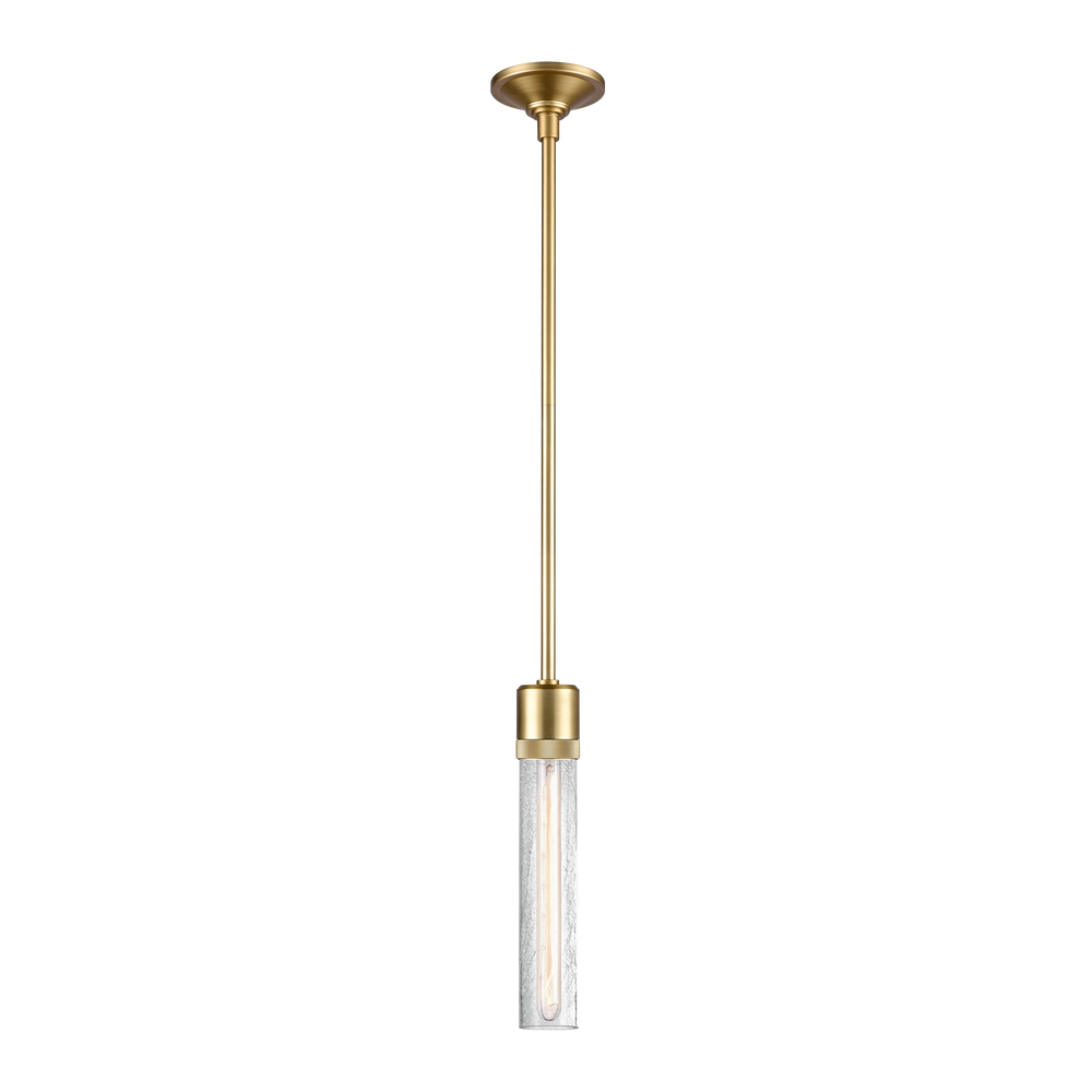 Zigrina Diamond Knurled Glass Pendant by Zeev - view 2