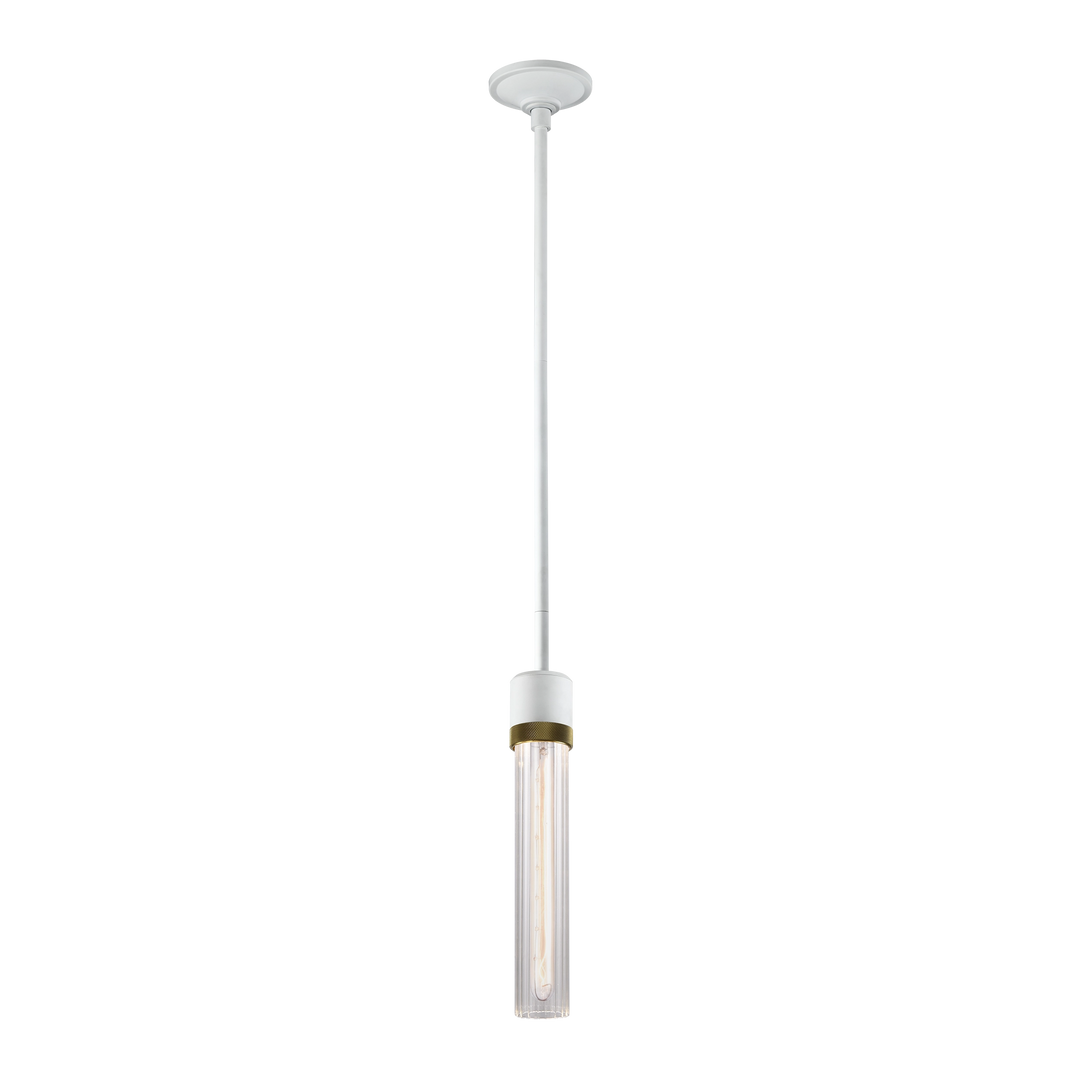 Zigrina Diamond Knurled Glass Pendant by Zeev - view 35
