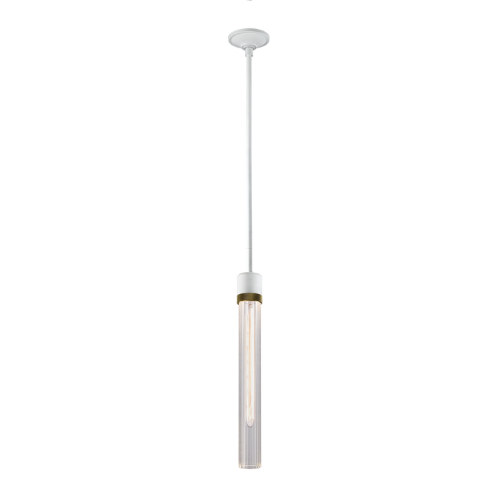 Zigrina Diamond Knurled Glass Pendant by Zeev - view 45