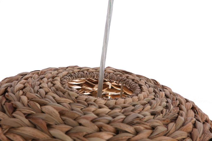 P2005 Pendant with Woven Grass Dome Shade by Craftmade - view 4