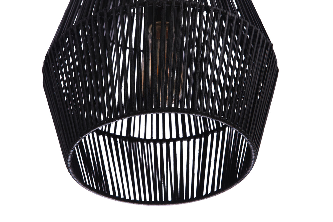 P2009 Pendant with Woven Rattan Orb Shade by Craftmade - view 4