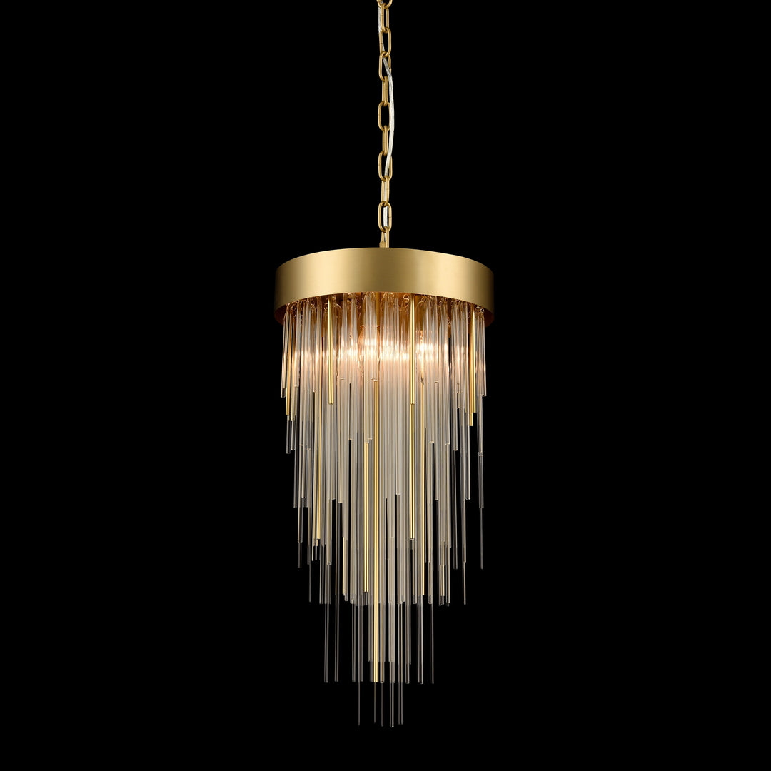 Waterfall Round Glass Mini-Pendant by Zeev - view 18