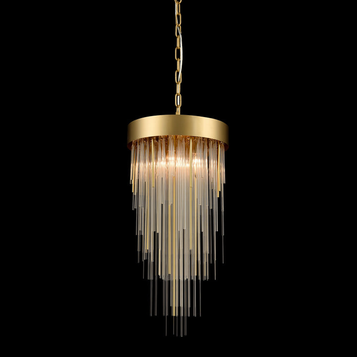 Waterfall Round Glass Mini-Pendant by Zeev - view 18