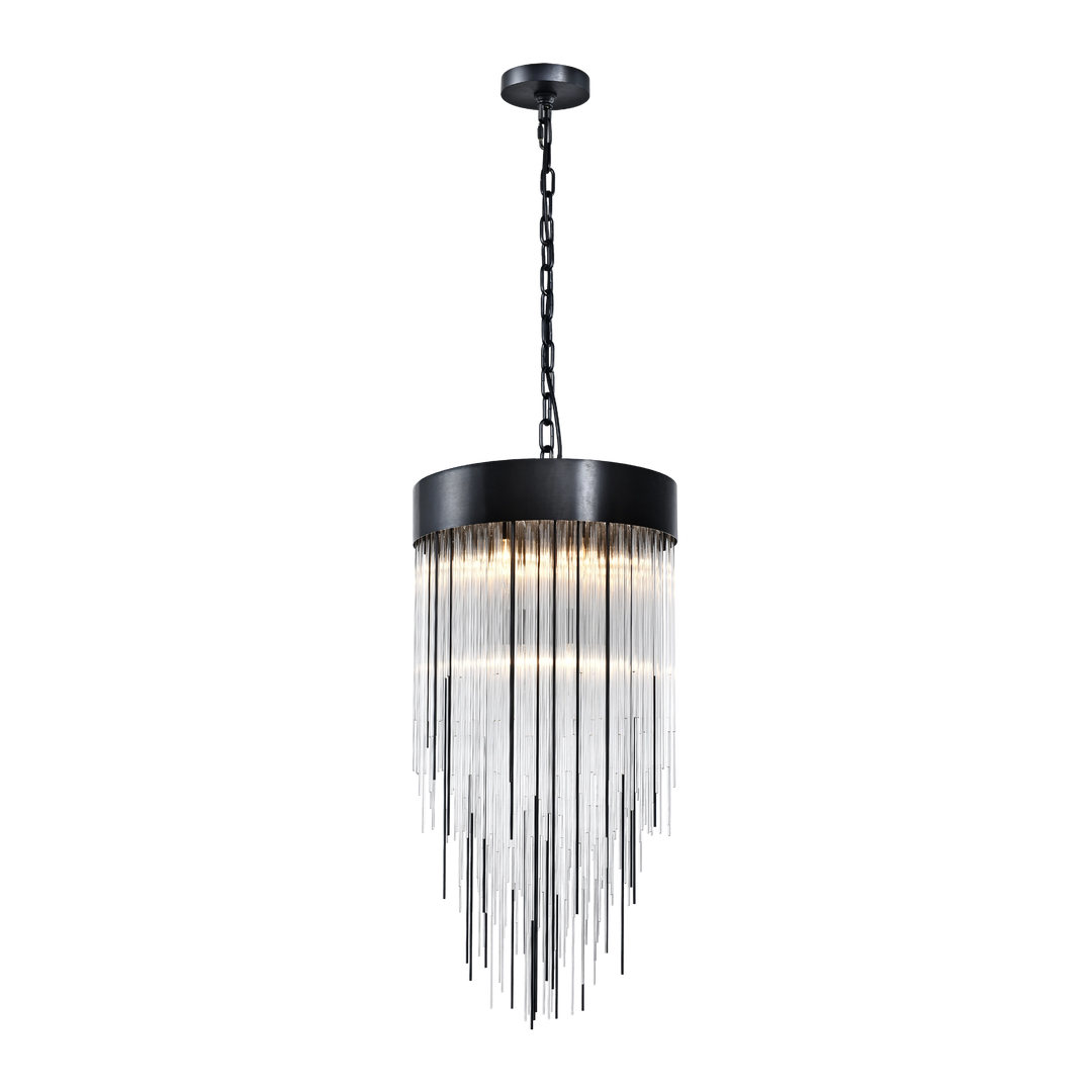 Waterfall Round Glass Mini-Pendant by Zeev - view 27