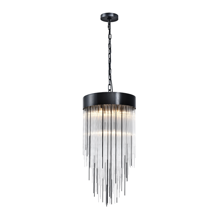 Waterfall Round Glass Mini-Pendant by Zeev - view 27
