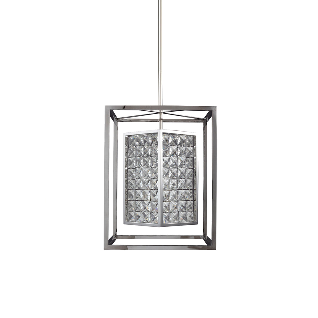 Struttura Geometric Crystal Pendant, 14", by Zeev