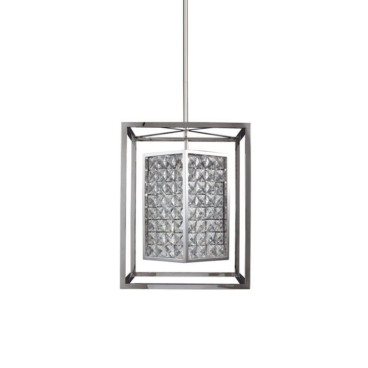 Struttura Geometric Crystal Pendant, 14", by Zeev