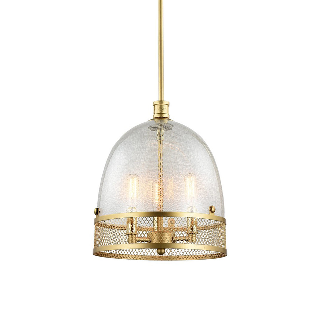 Theia Boutique Pendant in Matte Gold by Zeev