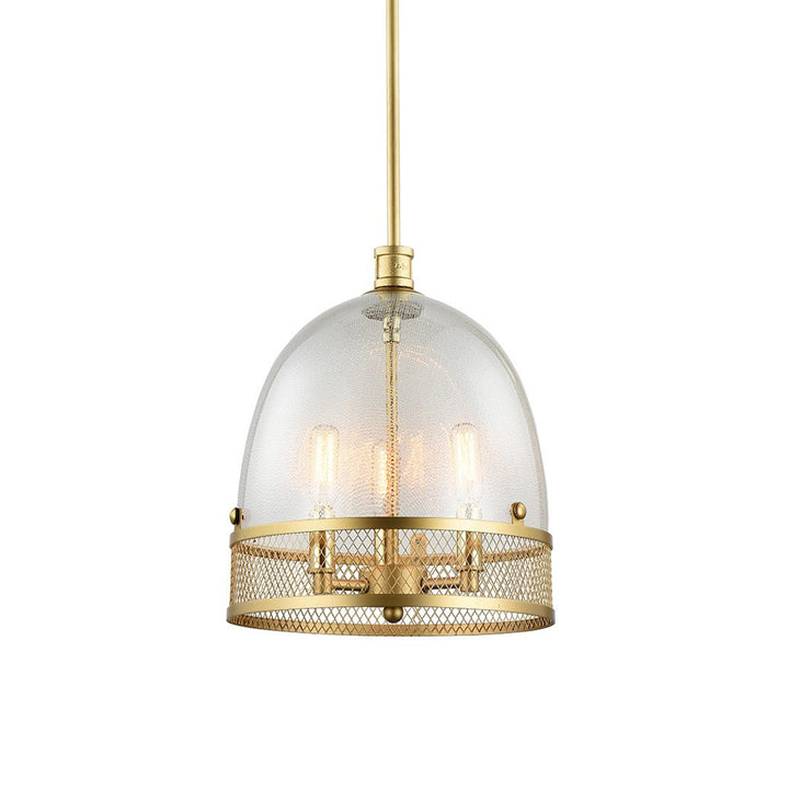 Theia Boutique Pendant in Matte Gold by Zeev