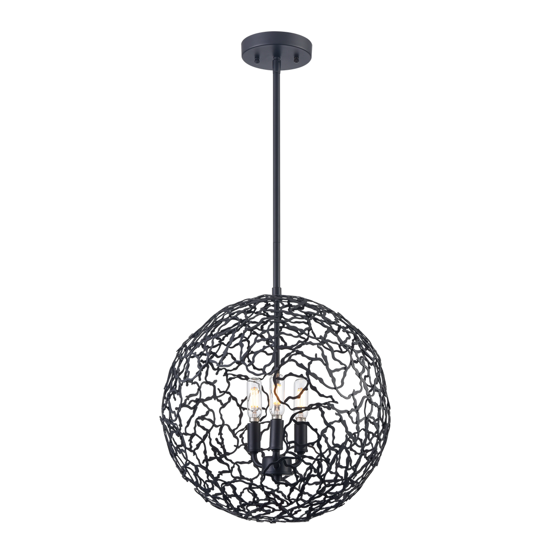 Helios Organic Globe Pendant by Zeev - view 10