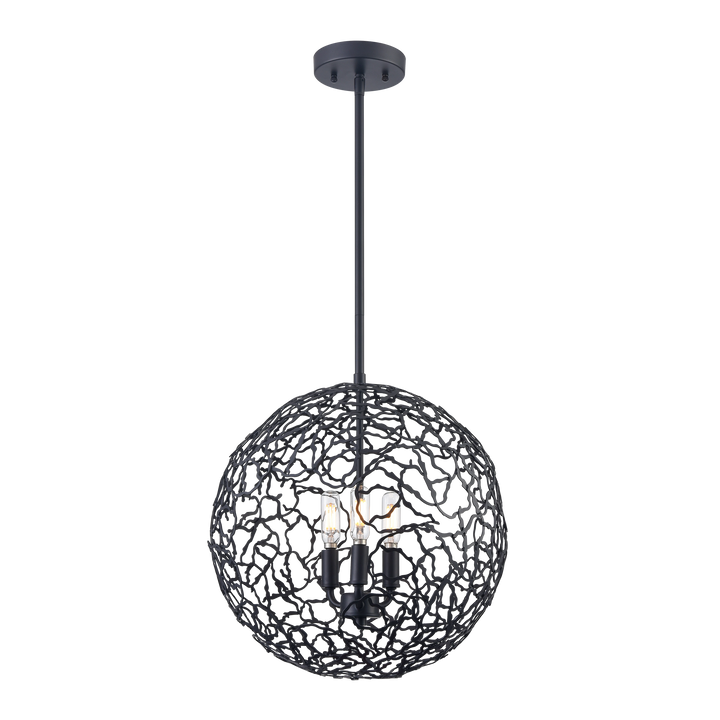 Helios Organic Globe Pendant by Zeev - view 10