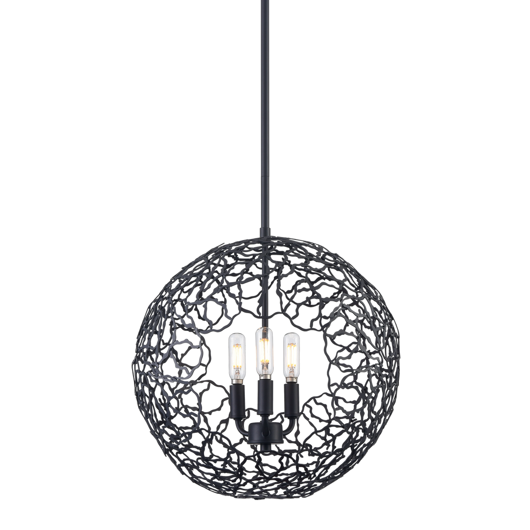 Helios Organic Globe Pendant by Zeev - view 9