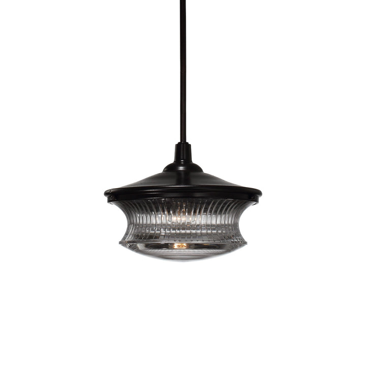 Magister Glass Pendant in Dark Bronze by Zeev