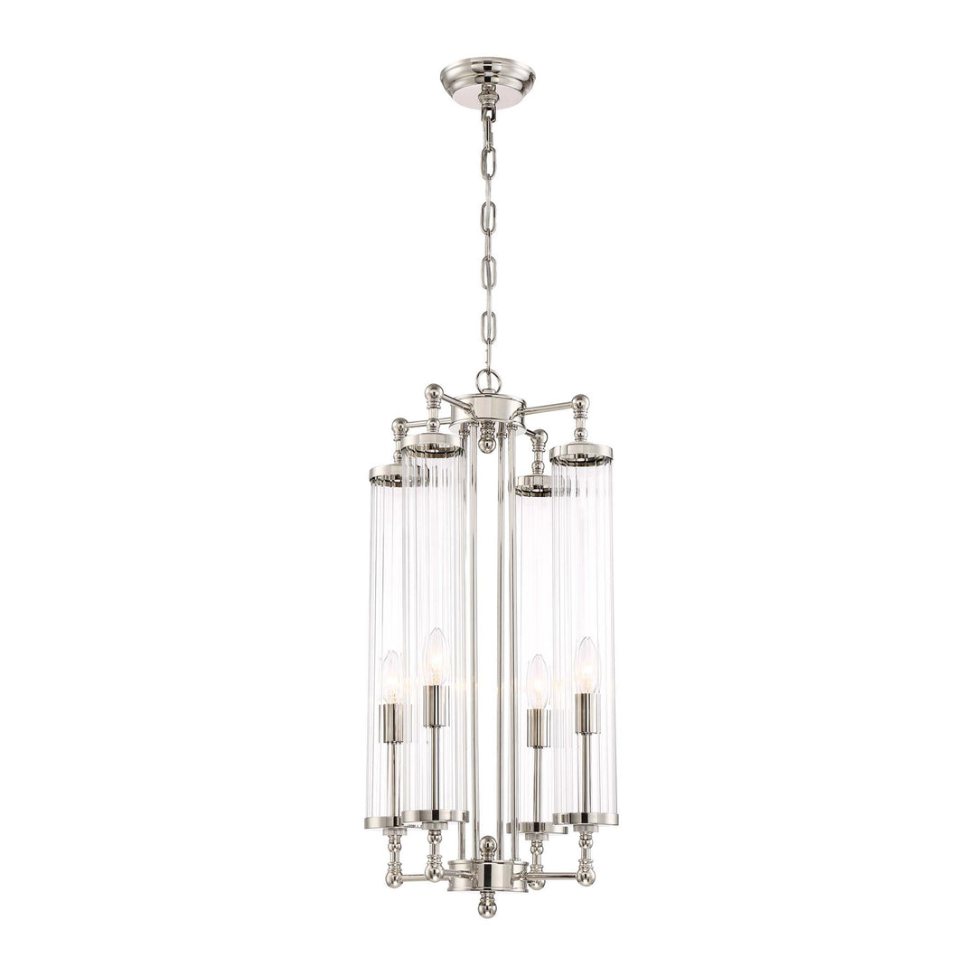 Regis Vertical Glass Pendant by Zeev - view 2