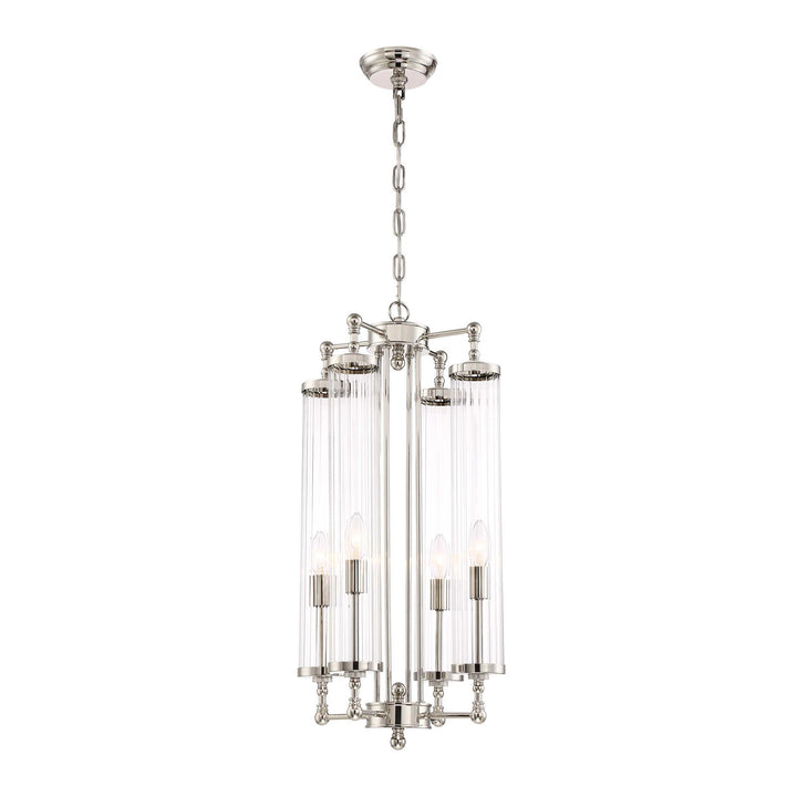 Regis Vertical Glass Pendant by Zeev - view 2