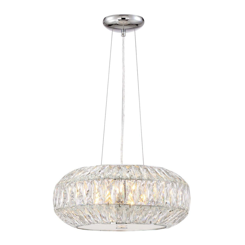Lunar Crystal Drum Pendant by Zeev - view 2